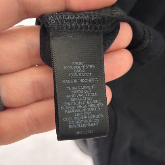 Express Tank‎ Medium Floral Sequin Abstract Flowy 90s Y2K Cami Sheer Coquette - Picture 9 of 10